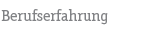 Berufserfahrung